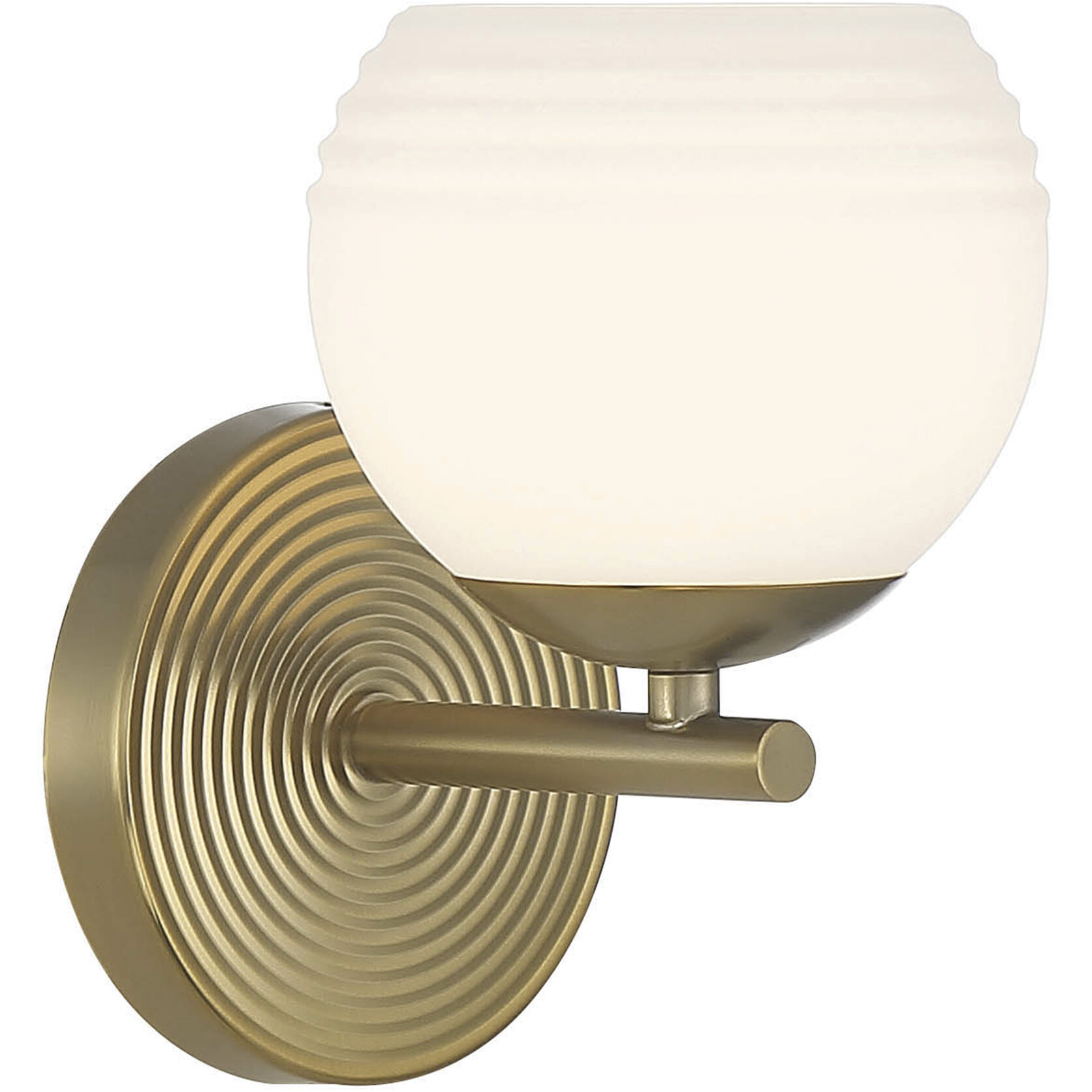 Moon Breeze 1 Light 6 inch Brushed Gold Wall Sconce Wall Light
